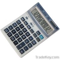 Solar Office Calculator with 12 Digits Large LCD Display for Promotion