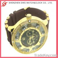 Sell Silicone Quartz Men Watches