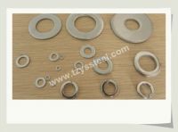 Stainless steel washer and nut