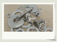 stainless steel nut and washer