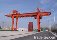 Sell U type double girder beam container gantry crane with hanger