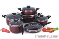 Sell cookware set/kitchenware set/kitchen ware set/cookware pan