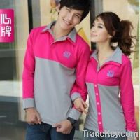 Sell Couple korean long sleeve T-shirt  L190