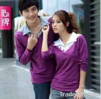 Sell Couple korean long sleeve T-shirt  L189