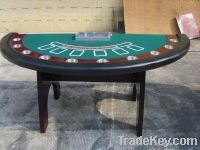 Sell  blackjack poker table with drink cup holder