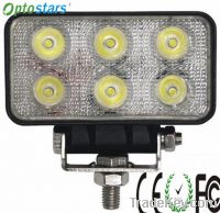 Sell CE 18w led truck working lamp