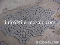 Sell Granite Fan Patterns paving stones porphyry paving stones