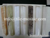 Sell onyx mouldings pencil chairrail border marble mouldings