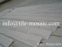 Sell grey wood vein marble tiles wood grain marble