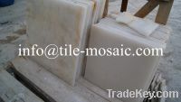 Sell white onyx tiles snow white tiles perisan white tiles
