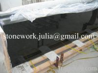 Sell shanxi black granite countertop granite prefab