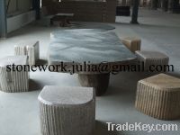 Sell granite table natural landscaping stones