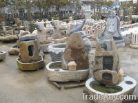 Sell natural stone garden sculpture