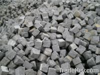 Sell grey granite paving stones cobblestones