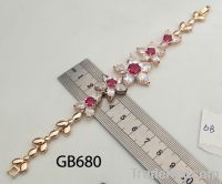 stylish silver/ brass bracelets