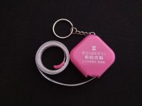 1m 40'' keychain measuring tape for promotion gift