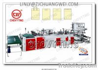 Sell  soft loop handle bag making machine CW-800ZD