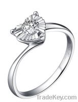Sell 18K Gold and Diamond Ring The Bridal diamond wedding ring