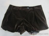 Sell New arrival Hot shorts Ladies' velour pants
