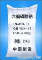 Sell Sodium Hexametaphosphate 68% Tech Grade