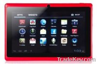 Sell 7" inch Touch Screen Allwinner A13 1.0GHz CPU Android 4.0 Tablet