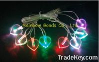 Sell Heart shaped LED USB string light