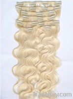 Sell Remy Clip on hair extension