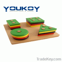 Sell wooden stacking toys for childern (WT1075)