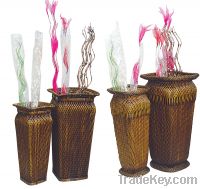 Sell Wicker Flower Vases