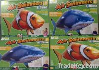 ONLY $19 and FREE SHIPPING. Air Swimmers, Shark/Clownfish, XMAS Gift.