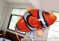 XMAS gifts, Free shipping, RC air swimmers Shark/Clownfish.CHEAP PRICE.