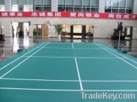 pvc sports flooring for badminton court