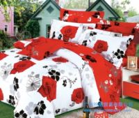 Sell Four pieces-suit bedding-Flower words