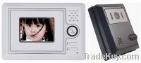 Sell 4inch color handfree door phone for villas apartment ccd cmos