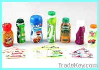 Sell beverage adhesive label