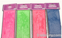 Sell Fluorescence Crepe Paper