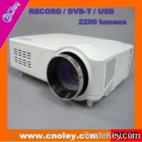 Hot digital led projector 1080p with TV record function