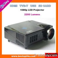 home theatre led projector with DVB-T/USB 1080p (D9HD)