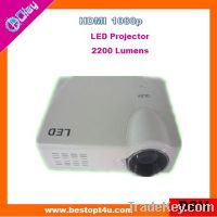 Portable mini led video projector HDMI 1080p (D9H)