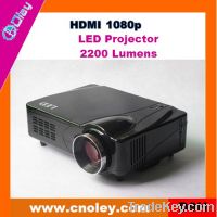 Portable full hd led projector with 1080p HDMI (D9H)