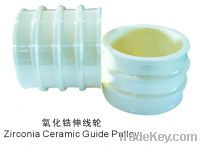 zirconia ceramic guide pulley