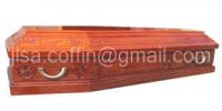 Sell europe wooden coffin-024