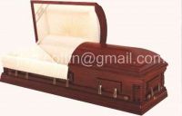 Sell wood casket-002