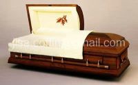Sell wood casket-004