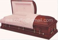 Sell wood casket-005