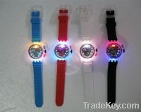 Sell fashion LED watch/light up watch/colorful watch