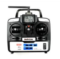 6 channel radio control for helicopter model