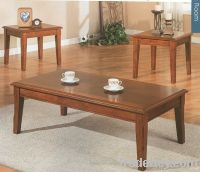 Sell wood coffee table, side tables