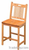solid rubber wood dining chair on sell