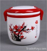 Round hand top lunch boxes
